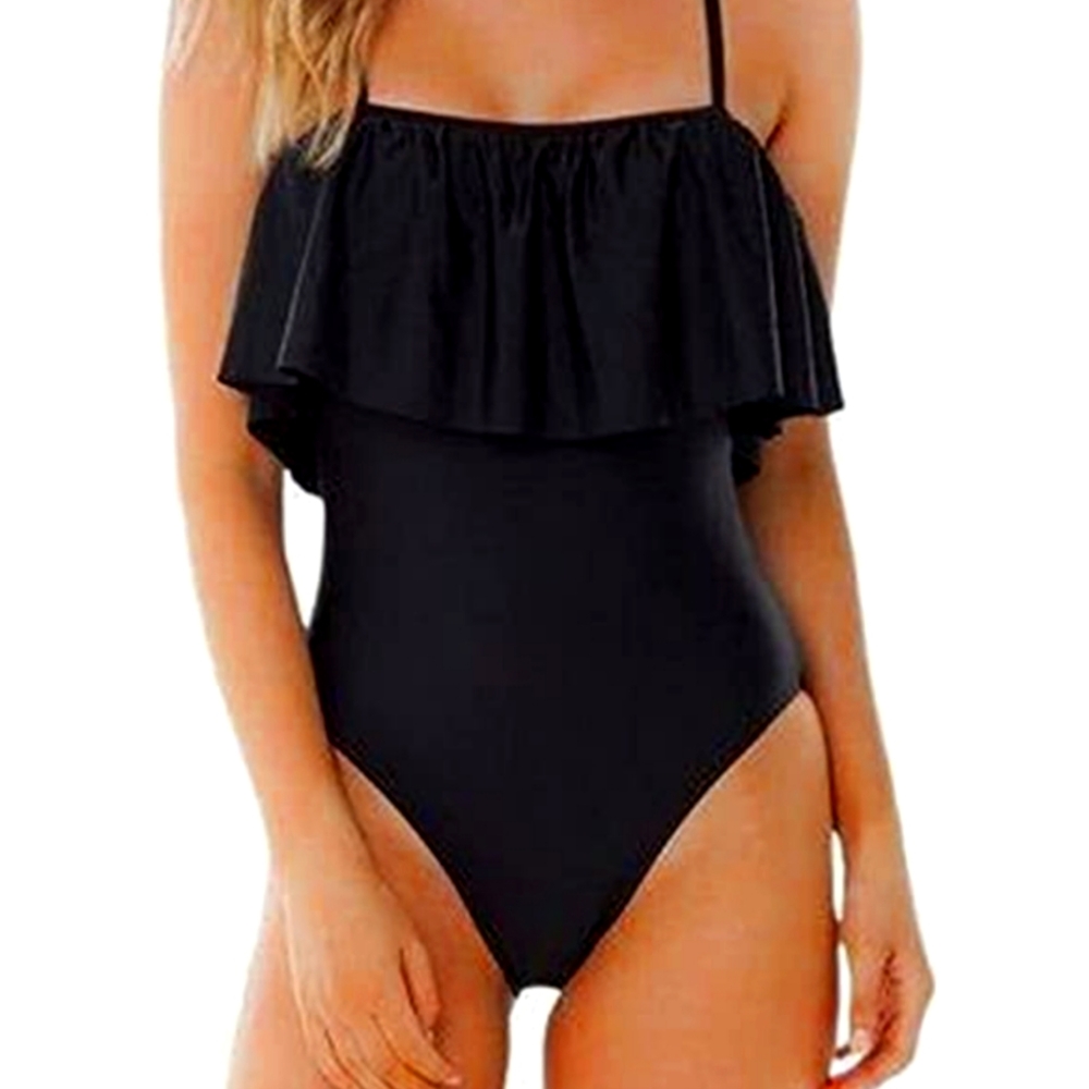 Sugar Coast Ruffle Flounce Bandeau One Piece